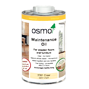 Osmo Maintenance Oil Clear Satin 3081 1ltr